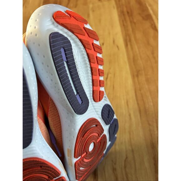 Brooks Glycerin 21 Women's Running Shoes - Orange/Purple - Sz 7.5 - Picture 5 of 8